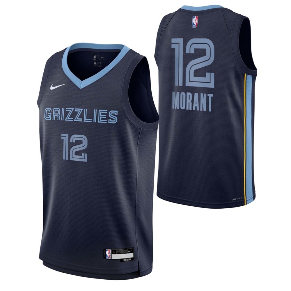 Ja Morant Nike Kids' Memphis Grizzlies #12 Swingman Jersey - Like New Condition!